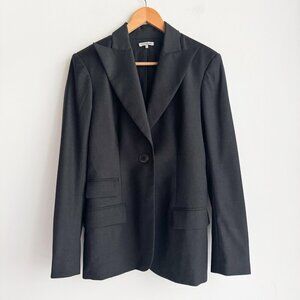 Arthur Mendonca Black Classic 2 Button Blazer 8